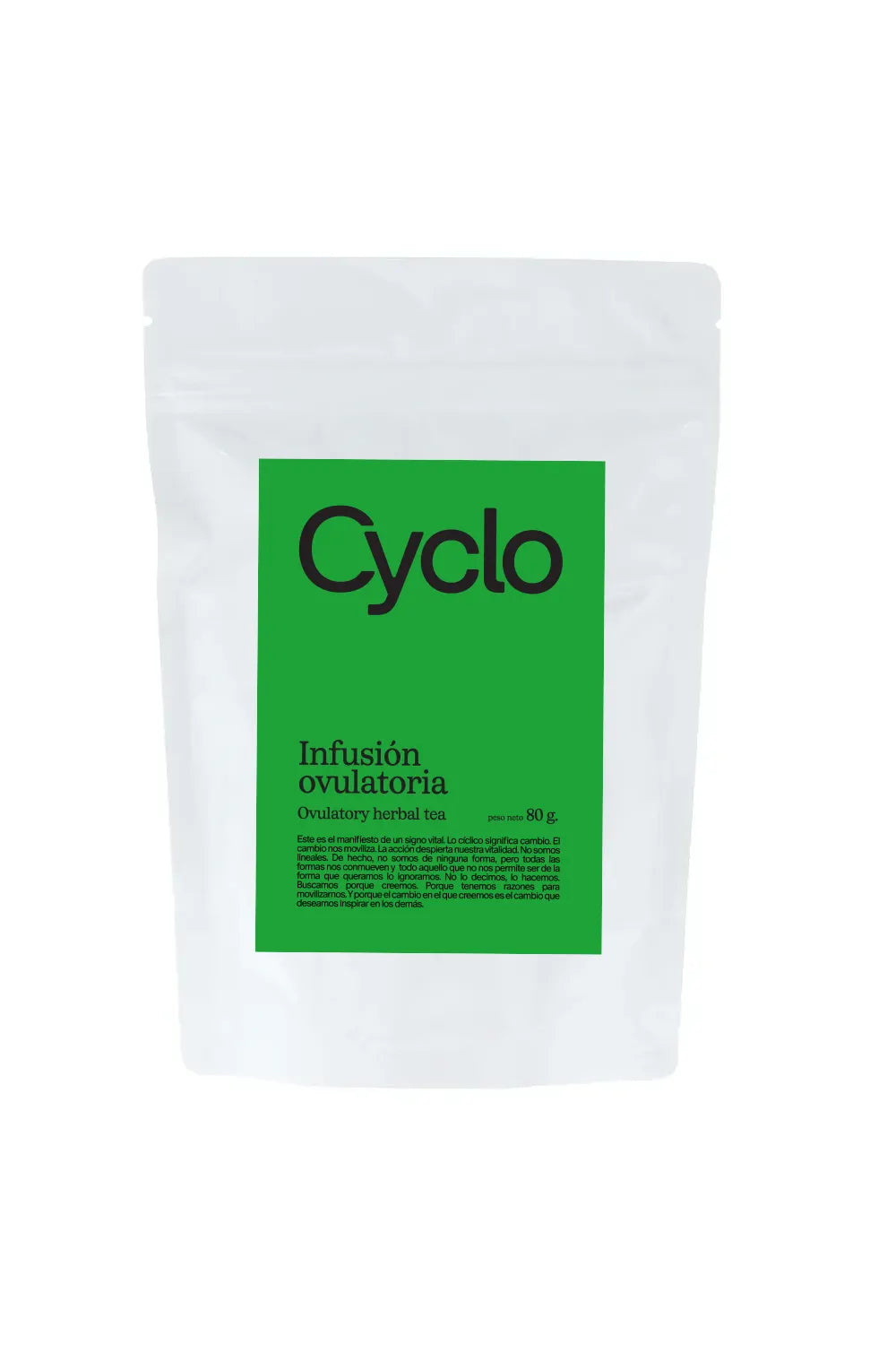 Infusión ovulatoria – Reguladora 80 gr